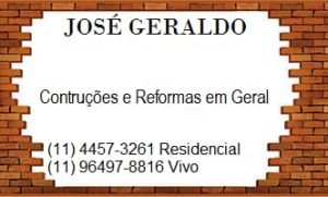 José Geraldo - Construção e Reforma em geral