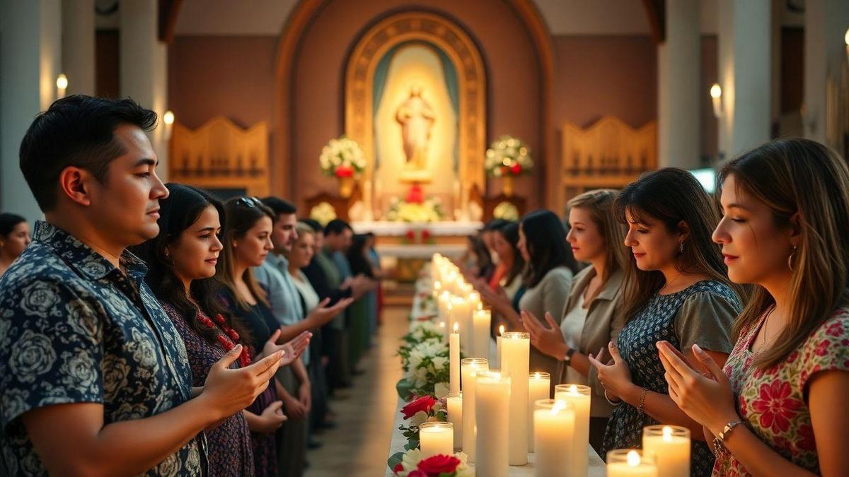Atividades e Envolvimento Durante a Novena
